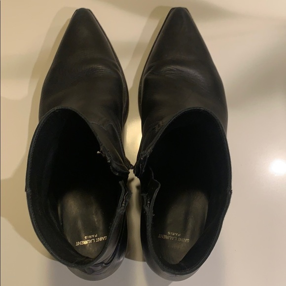 Black 45.5 Saint Laurent boots - Picture 2 of 3